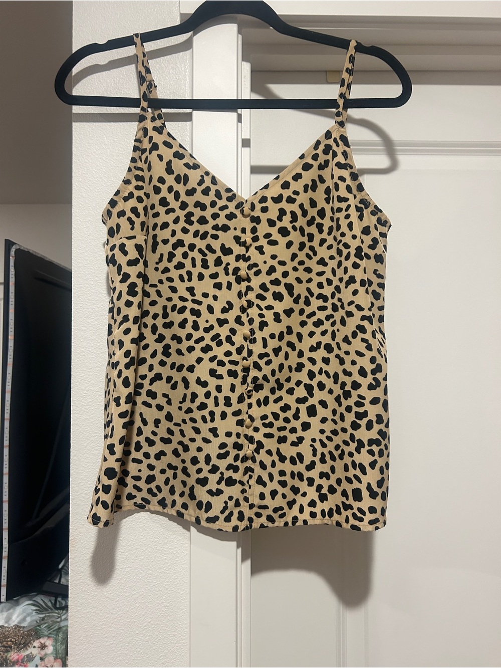 Sanctuary Leopard Print Camisole in Tan and Black